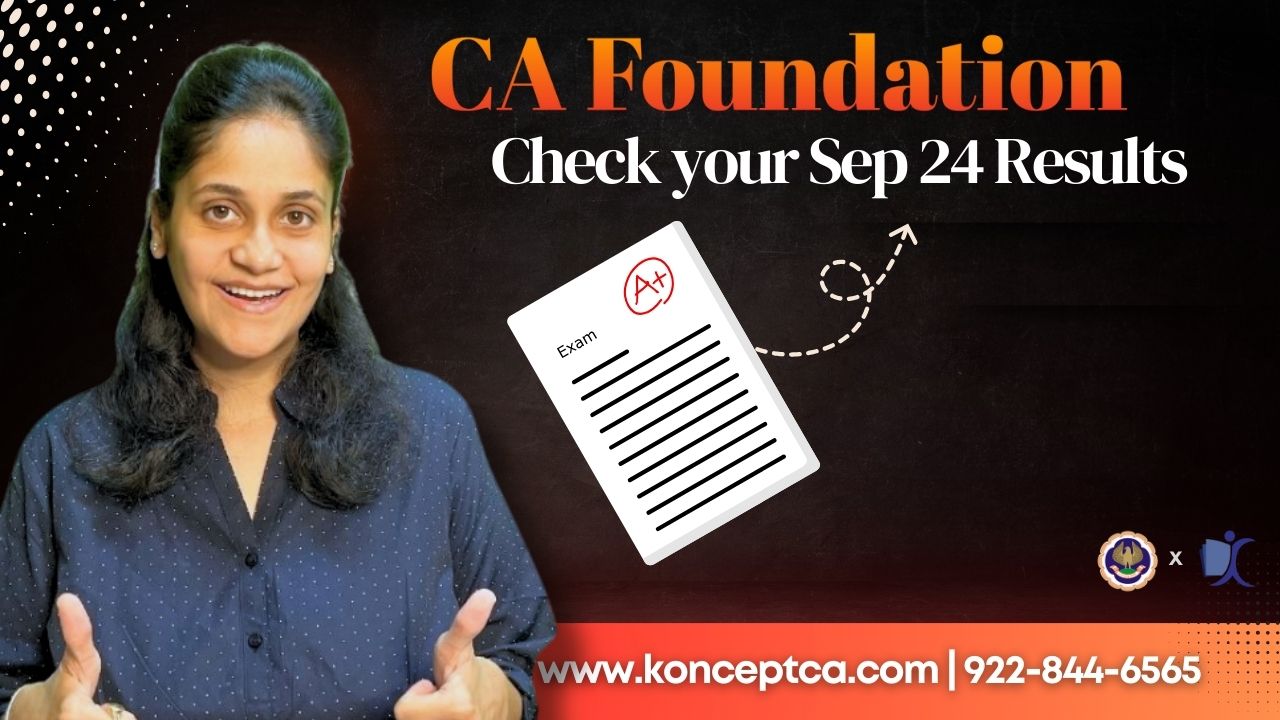 Check Result - CA Foundation | Sep 24