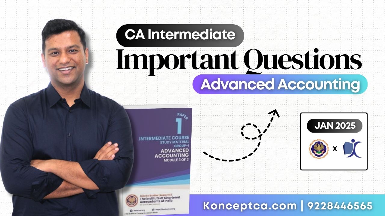 CA Inter Advanced Accounting Important Question